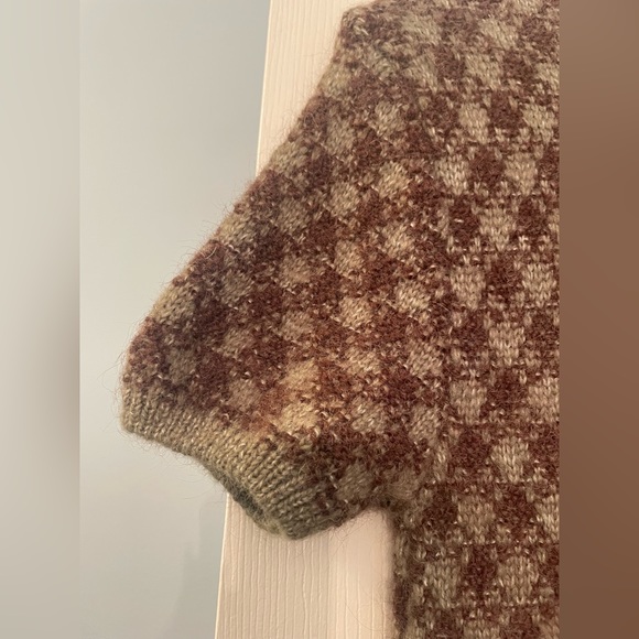 Zara Gold Buttons Knit Dress - Picture 4 of 13